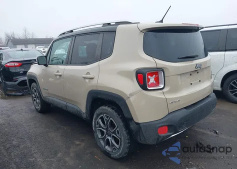 2016 Jeep Renegade Limited from USA, damaged, VIN ZACCJBDTXGPC93971